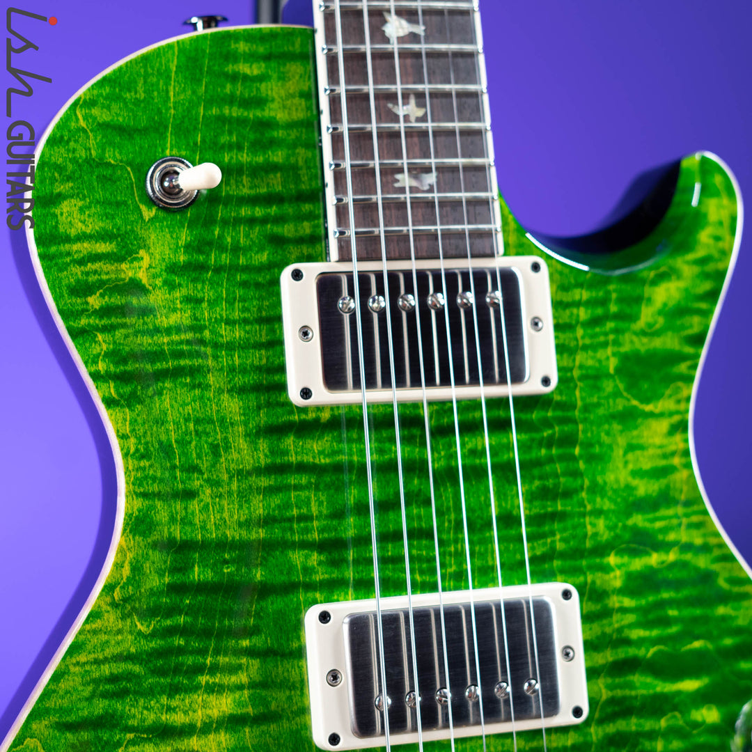 PRS McCarty 594 Singlecut Green w/ Black Back &amp; Natural Binding