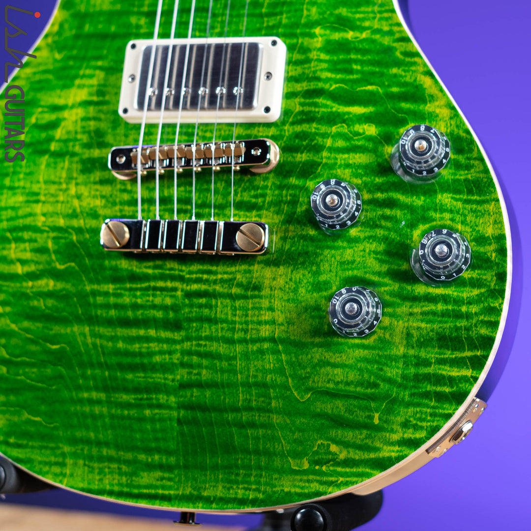 PRS McCarty 594 Singlecut Green w/ Black Back &amp; Natural Binding