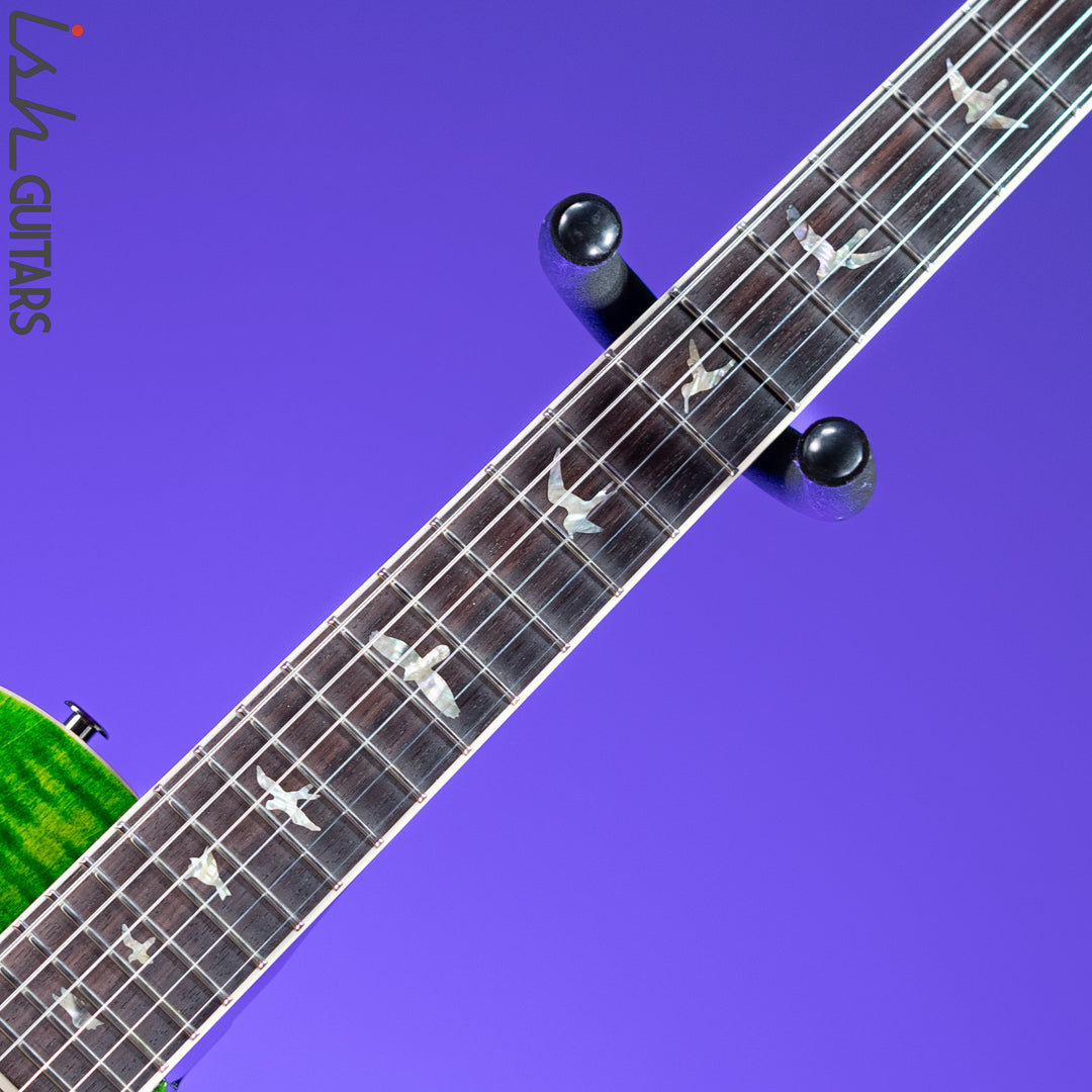 PRS McCarty 594 Singlecut Green w/ Black Back &amp; Natural Binding