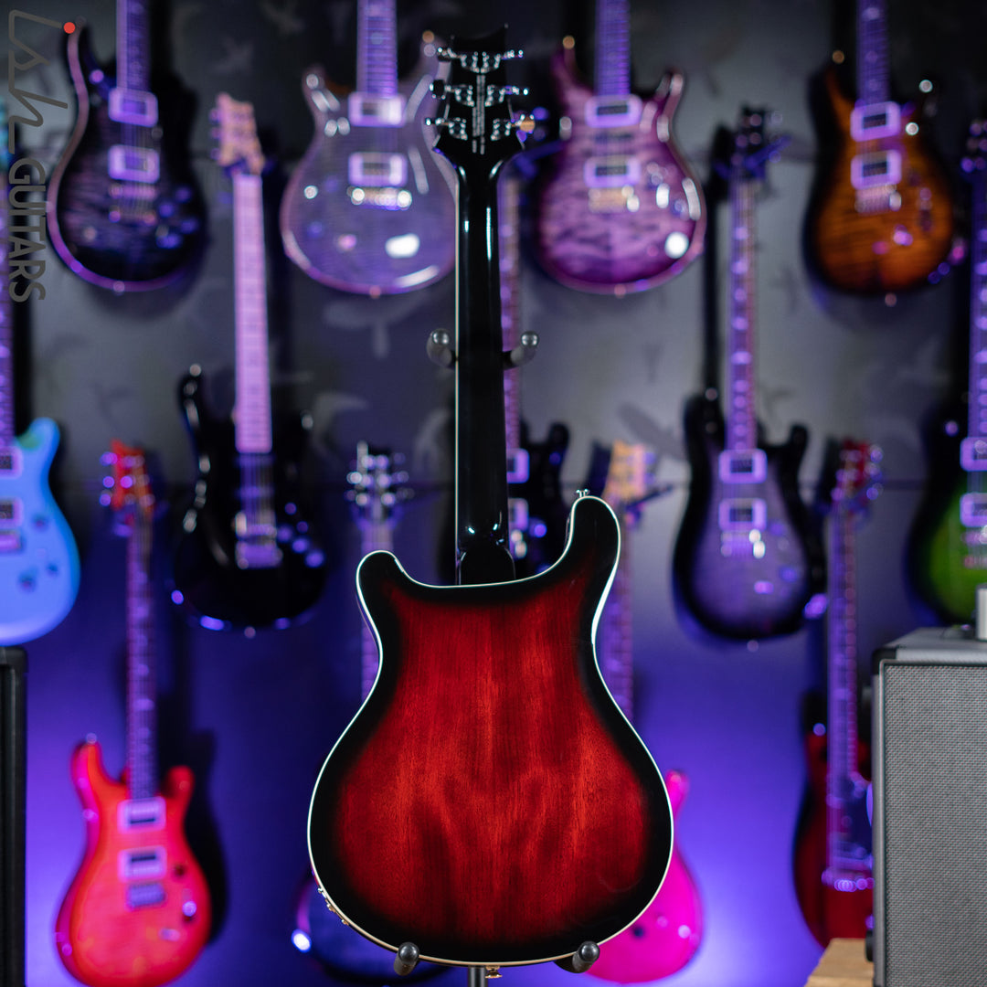 2021 PRS SE Hollowbody Standard Electric Guitar Fire Red Burst