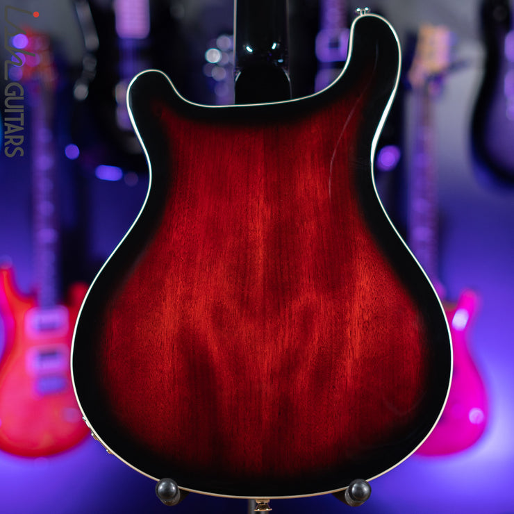 2021 PRS SE Hollowbody Standard Electric Guitar Fire Red Burst