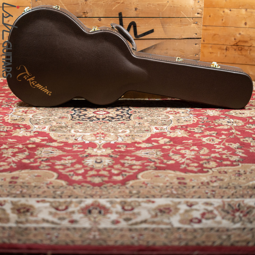 Takamine EF75M-TT Natural Solid Thermal Spruce Acoustic-Electric Guitar