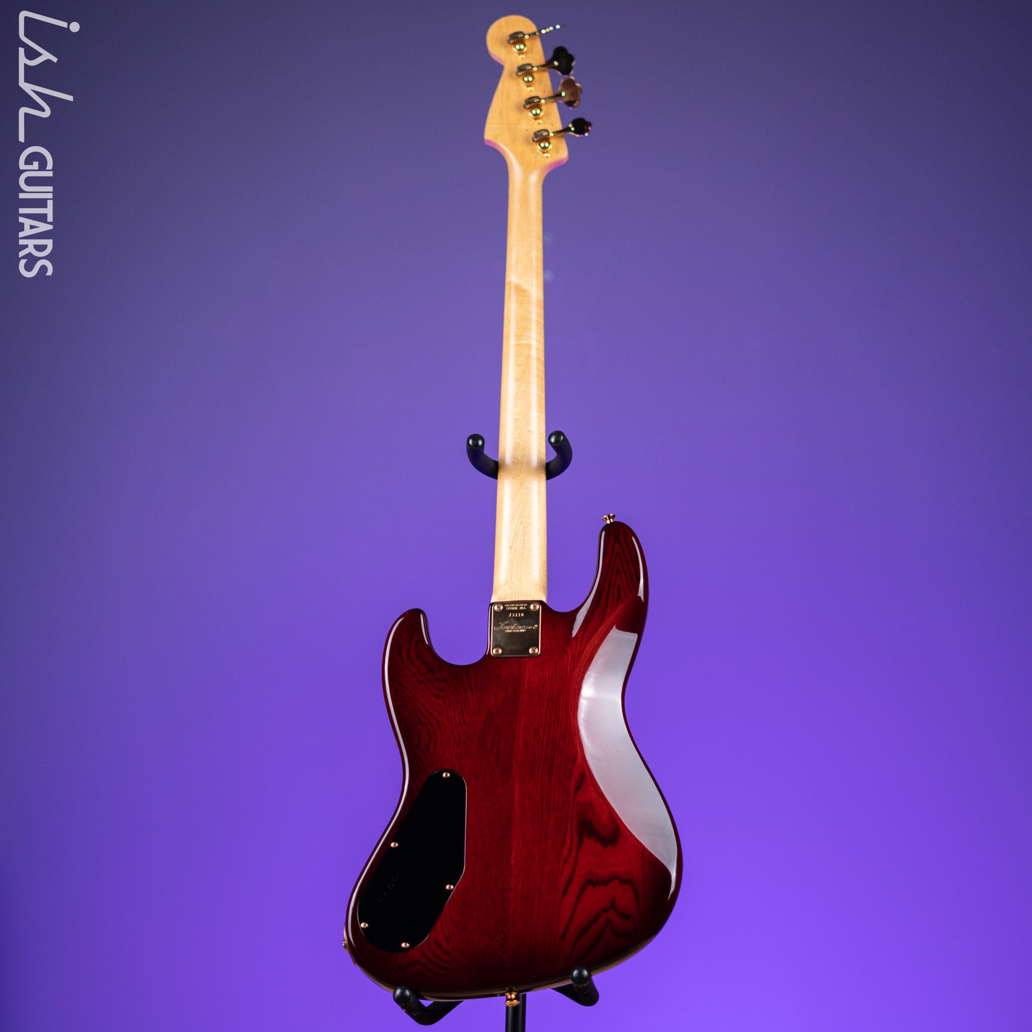 1989 Levinson Blade B4 See Thru Red – Ish Guitars