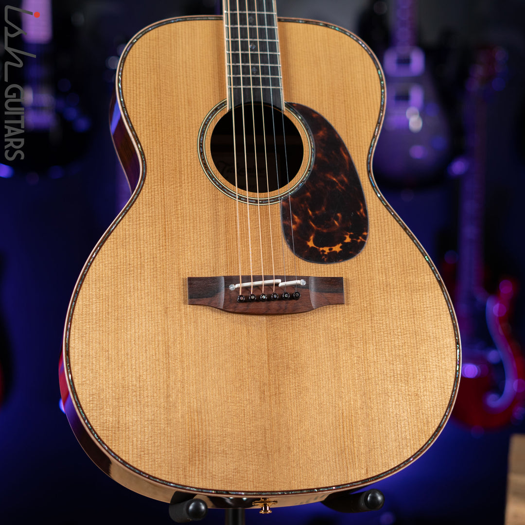 Takamine EF75M-TT Natural Solid Thermal Spruce Acoustic-Electric Guitar
