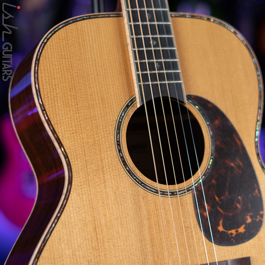 Takamine EF75M-TT Natural Solid Thermal Spruce Acoustic-Electric Guitar