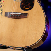 Takamine EF75M-TT Natural Solid Thermal Spruce Acoustic-Electric Guitar