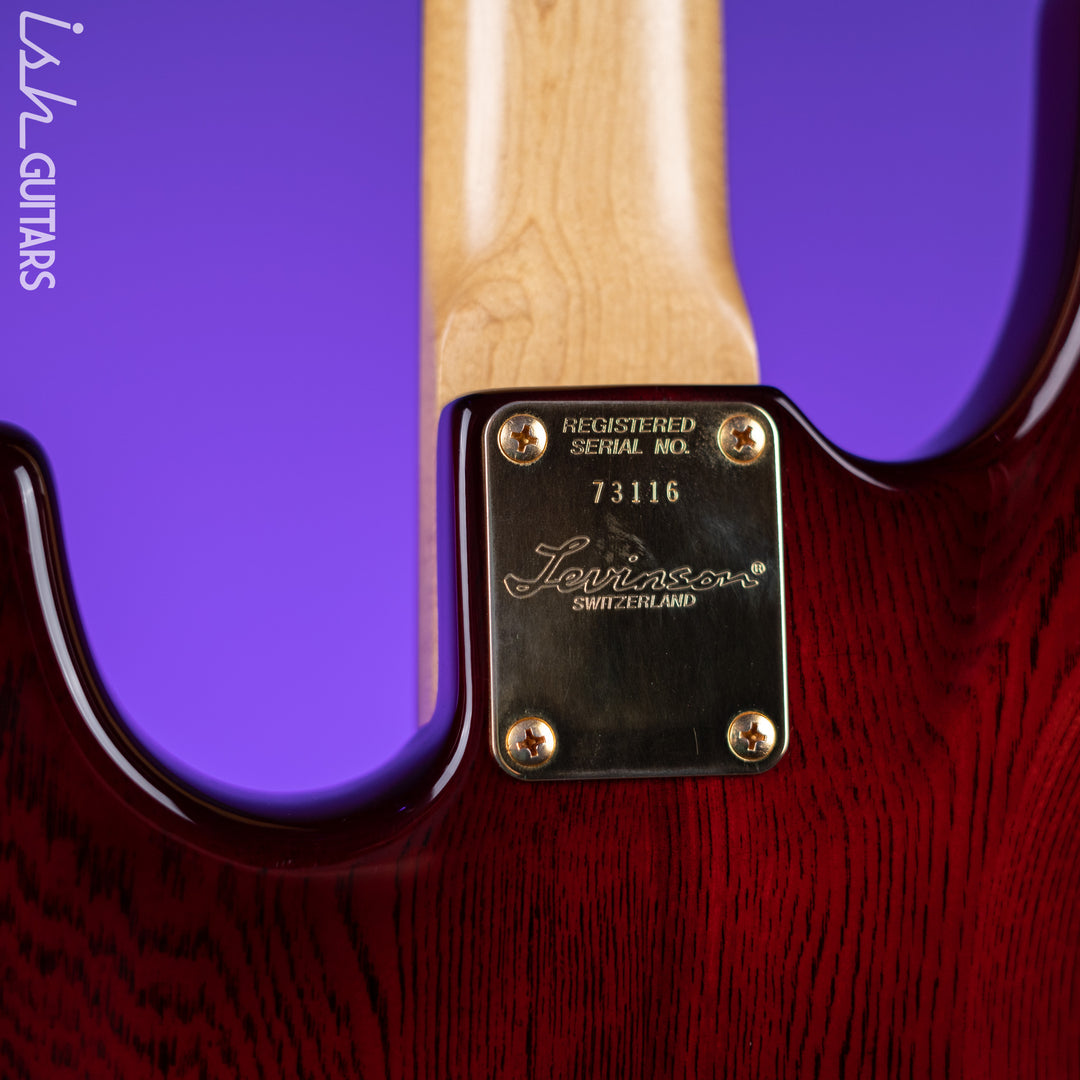 1989 Levinson Blade B4 See Thru Red