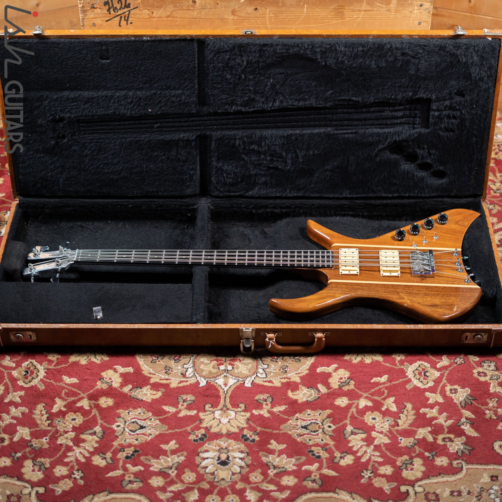 1980 Kramer XL-8 8-String Bass Natural Aluminum Neck – Ish Guitars