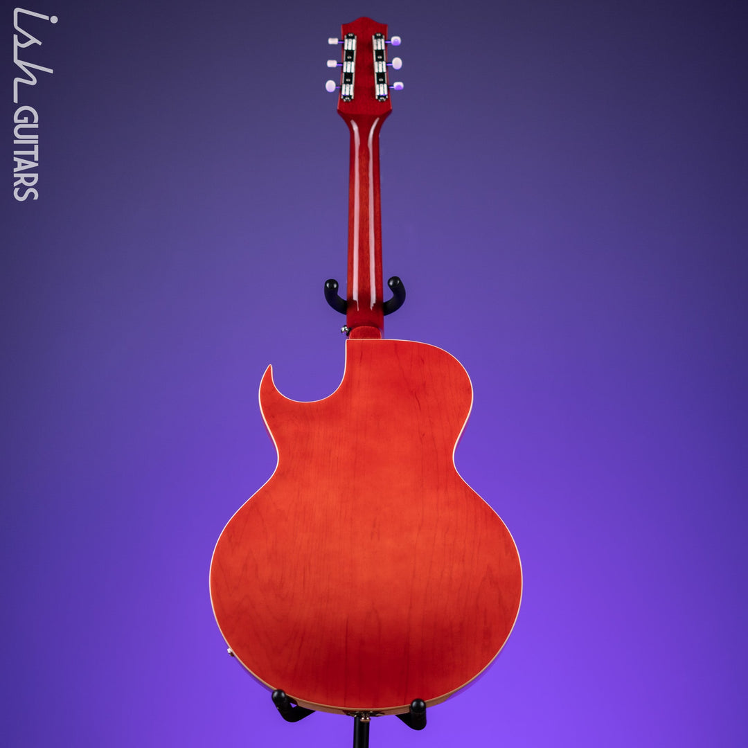 The Loar LH-302T Hollowbody Cherry Burst
