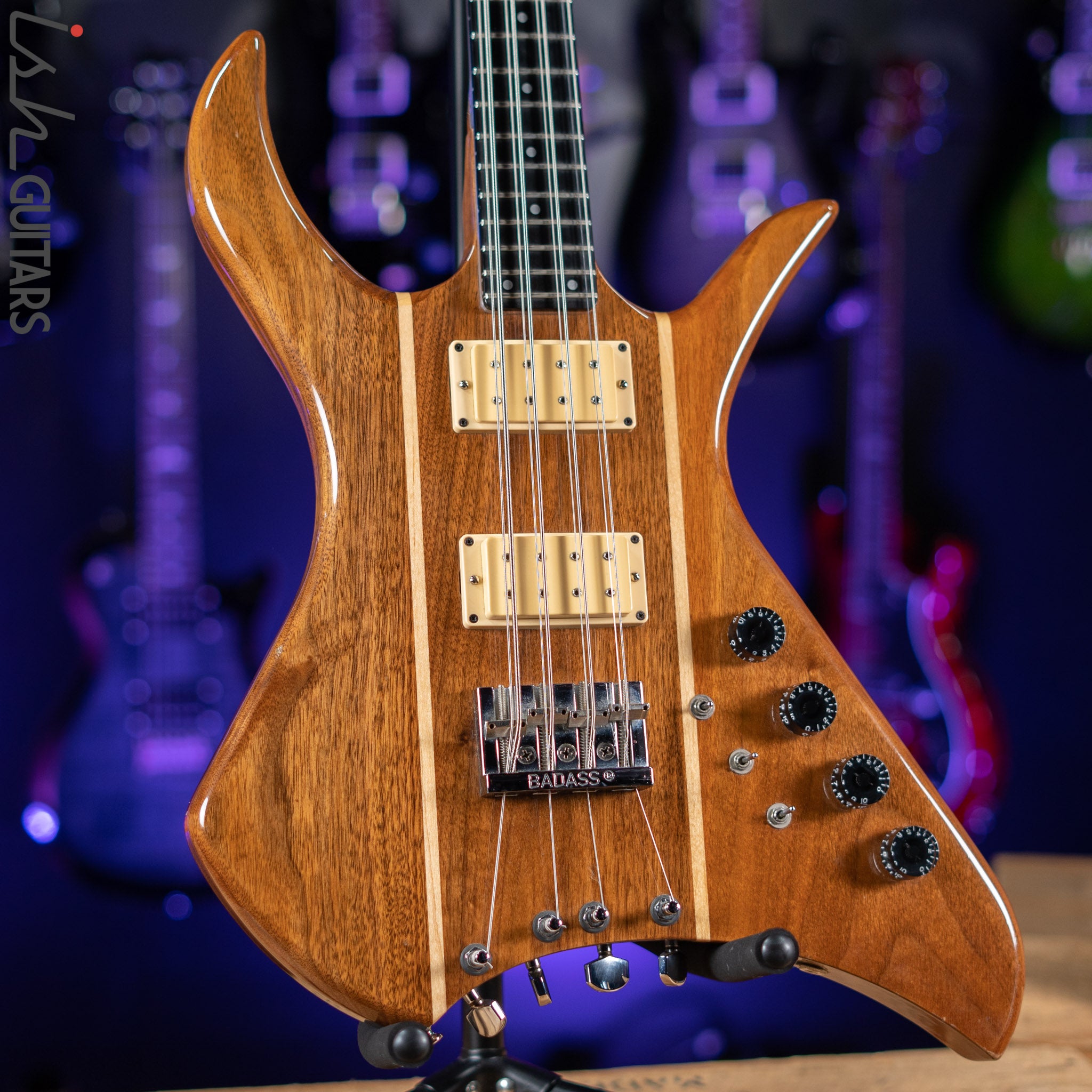 1980 Kramer XL-8 8-String Bass Natural Aluminum Neck – Ish Guitars