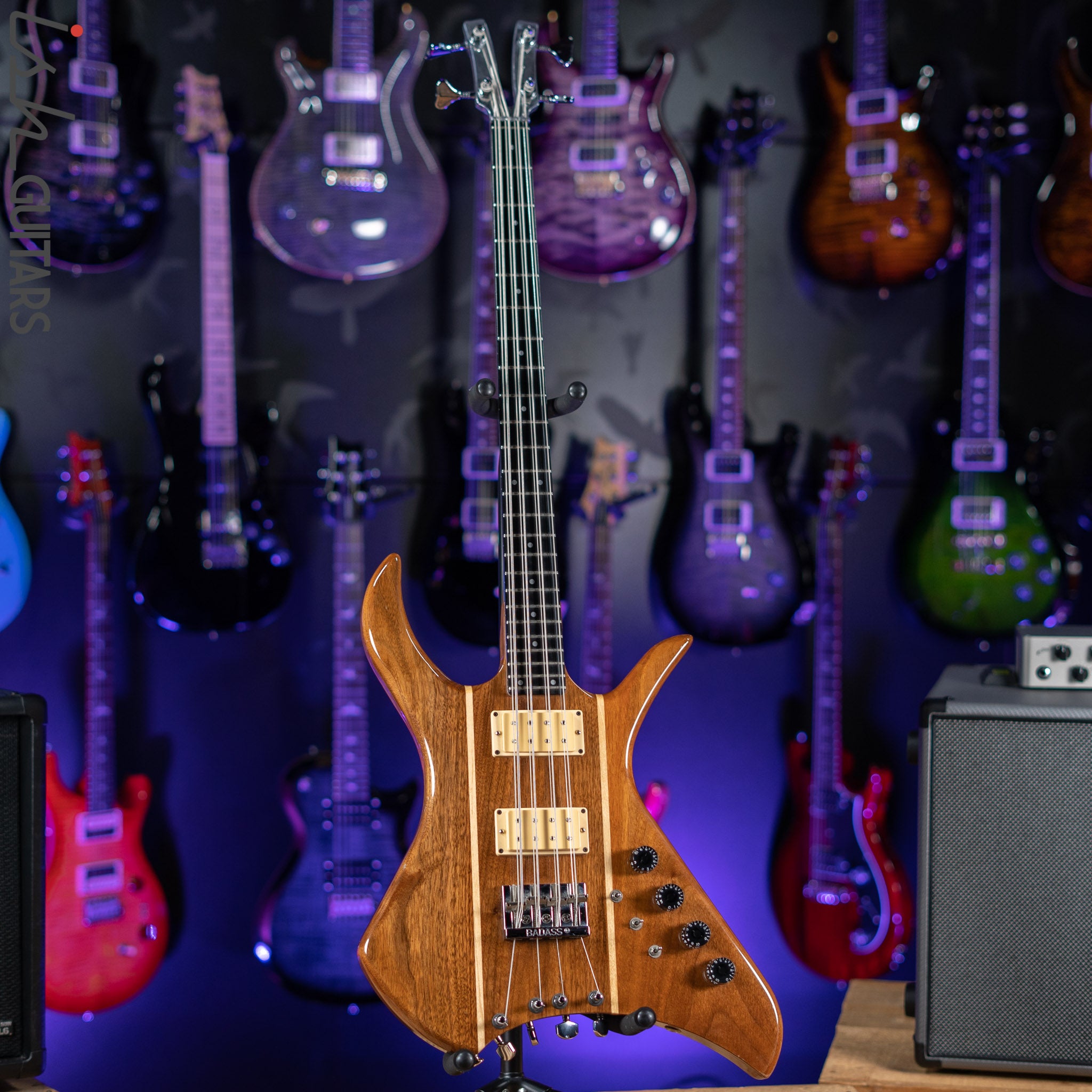 1980 Kramer XL-8 8-String Bass Natural Aluminum Neck – Ish Guitars