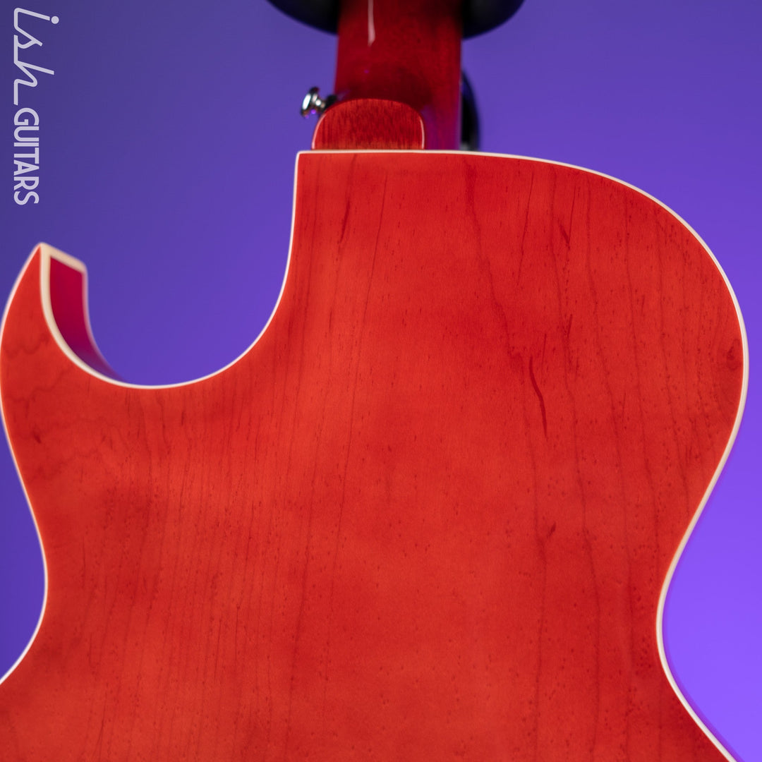 The Loar LH-302T Hollowbody Cherry Burst