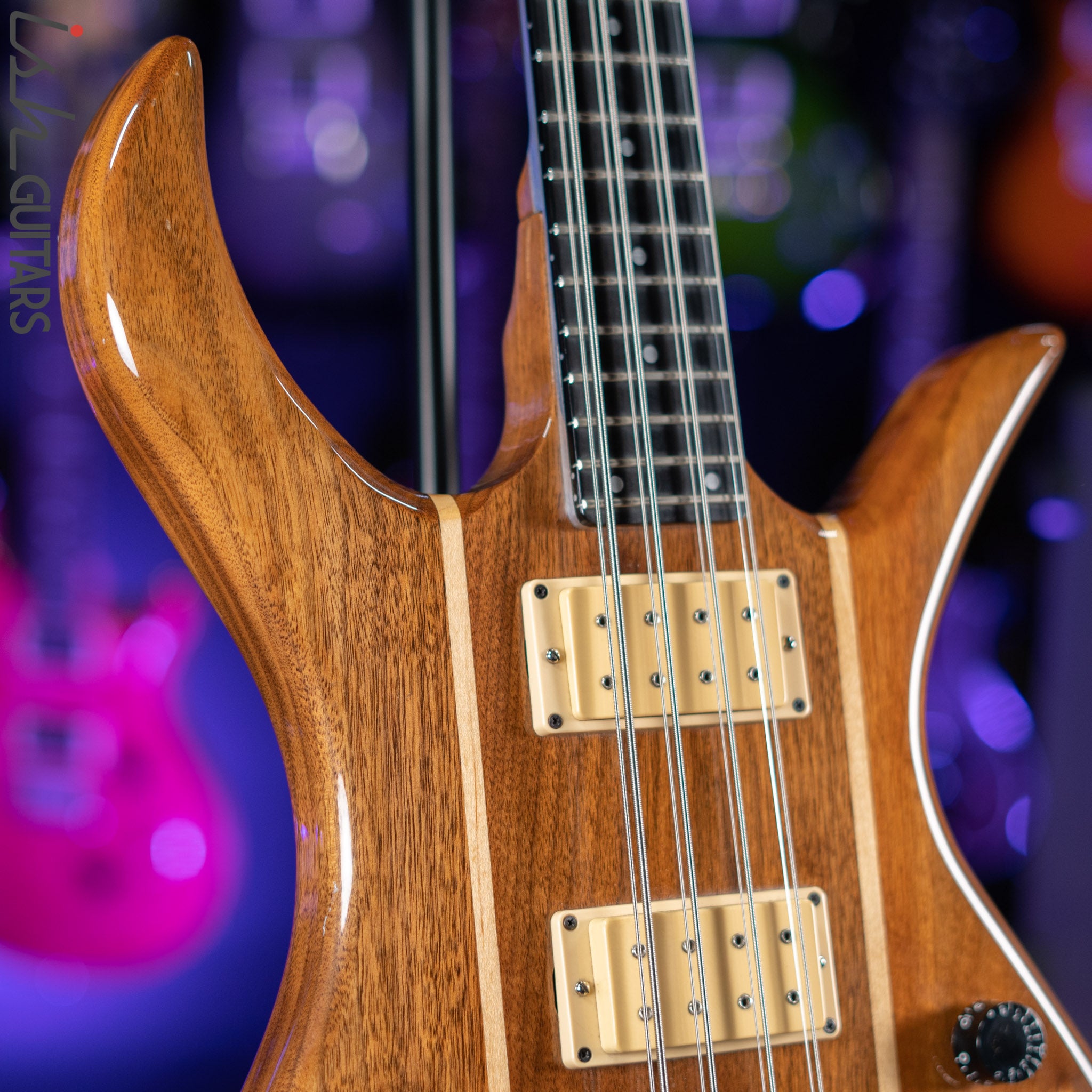 1980 Kramer XL-8 8-String Bass Natural Aluminum Neck – Ish Guitars