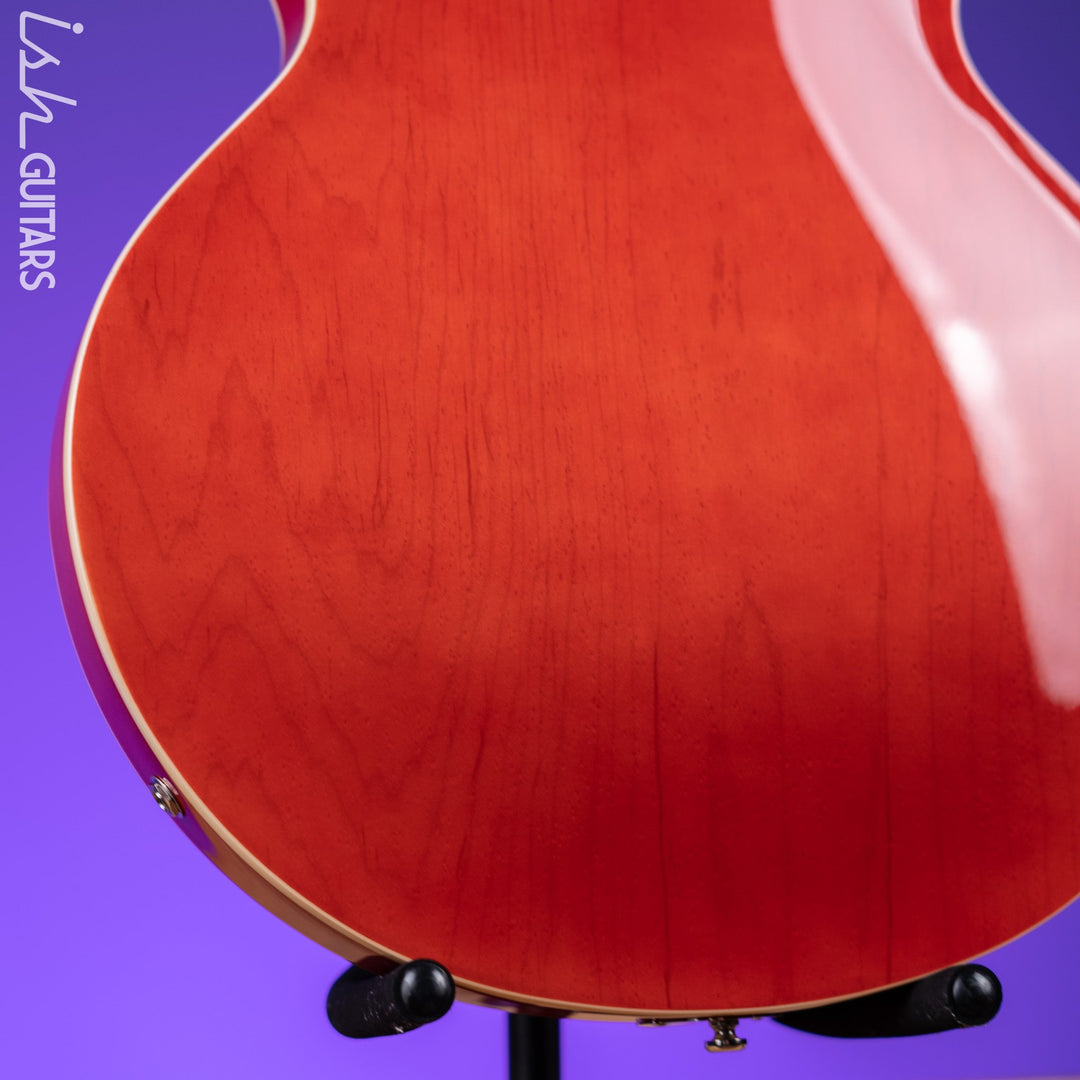 The Loar LH-302T Hollowbody Cherry Burst