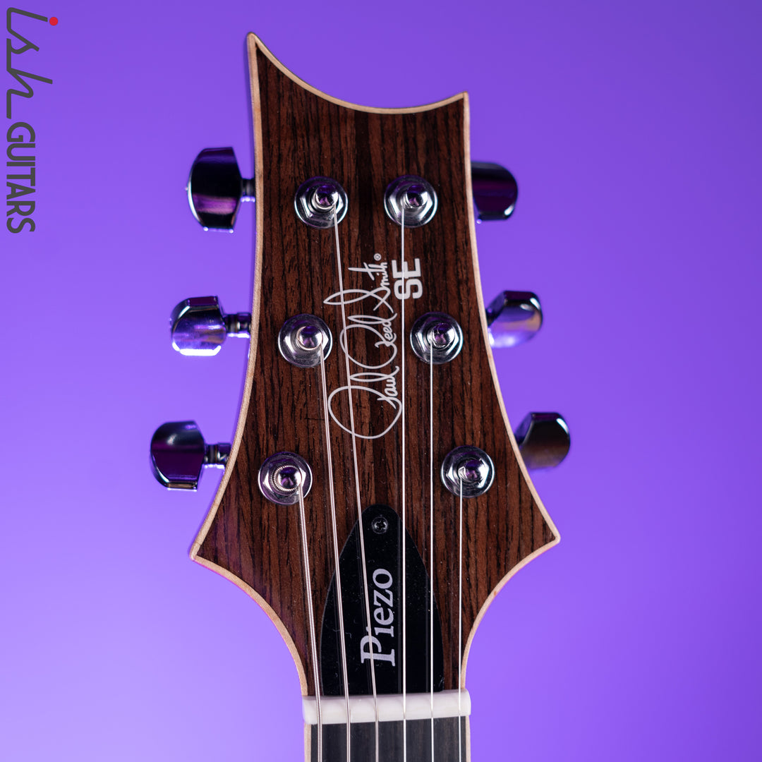PRS SE Hollowbody II Piezo Electric Guitar Black Gold Sunburst