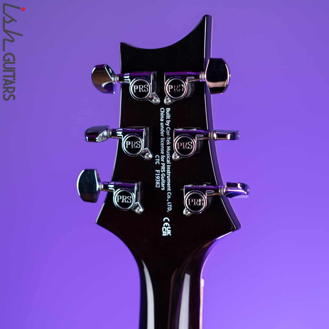PRS SE Hollowbody II Piezo Electric Guitar Black Gold Sunburst