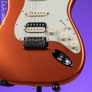 2016 Fender American Elite Stratocaster HSS Shawbucker Autumn Blaze Metallic