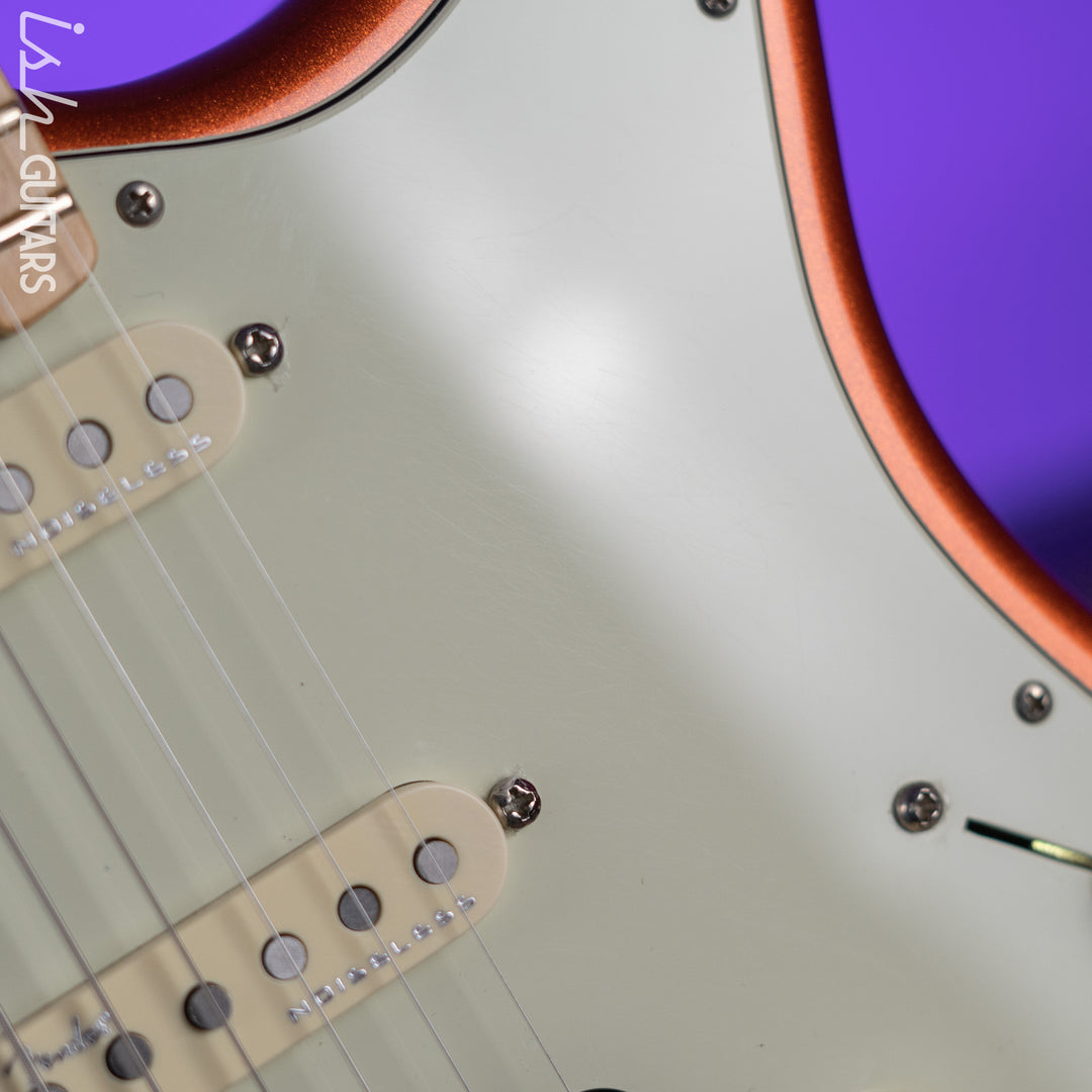 2016 Fender American Elite Stratocaster HSS Shawbucker Autumn Blaze Metallic