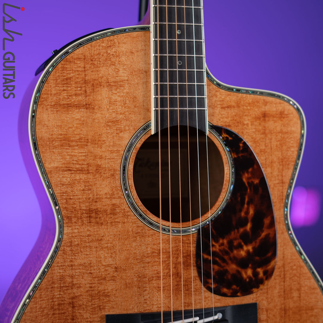 Takamine LTD2022 60th Anniversary Acoustic-Electric Guitar Natural Demo