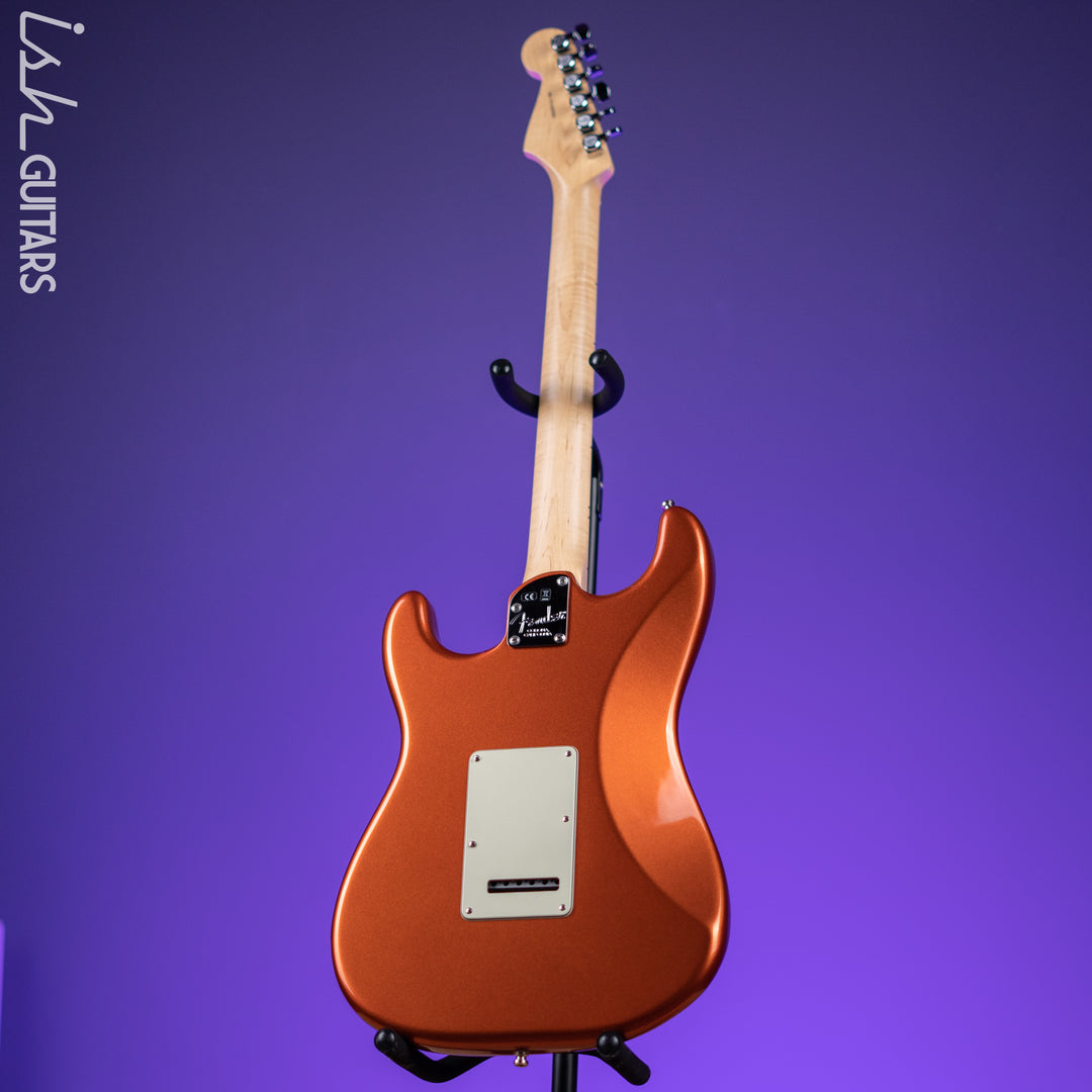 2016 Fender American Elite Stratocaster HSS Shawbucker Autumn Blaze Metallic