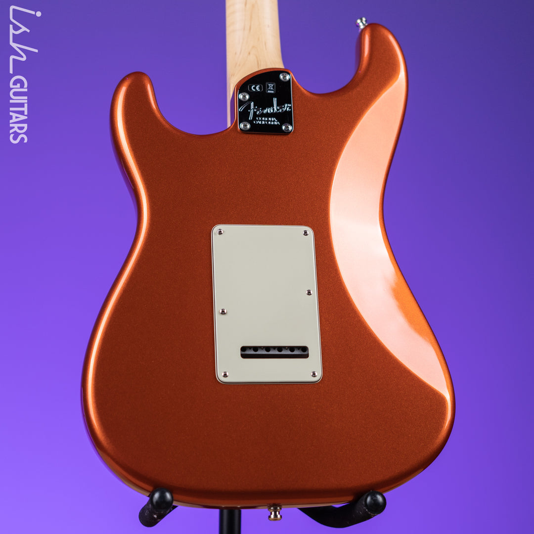 2016 Fender American Elite Stratocaster HSS Shawbucker Autumn Blaze Metallic