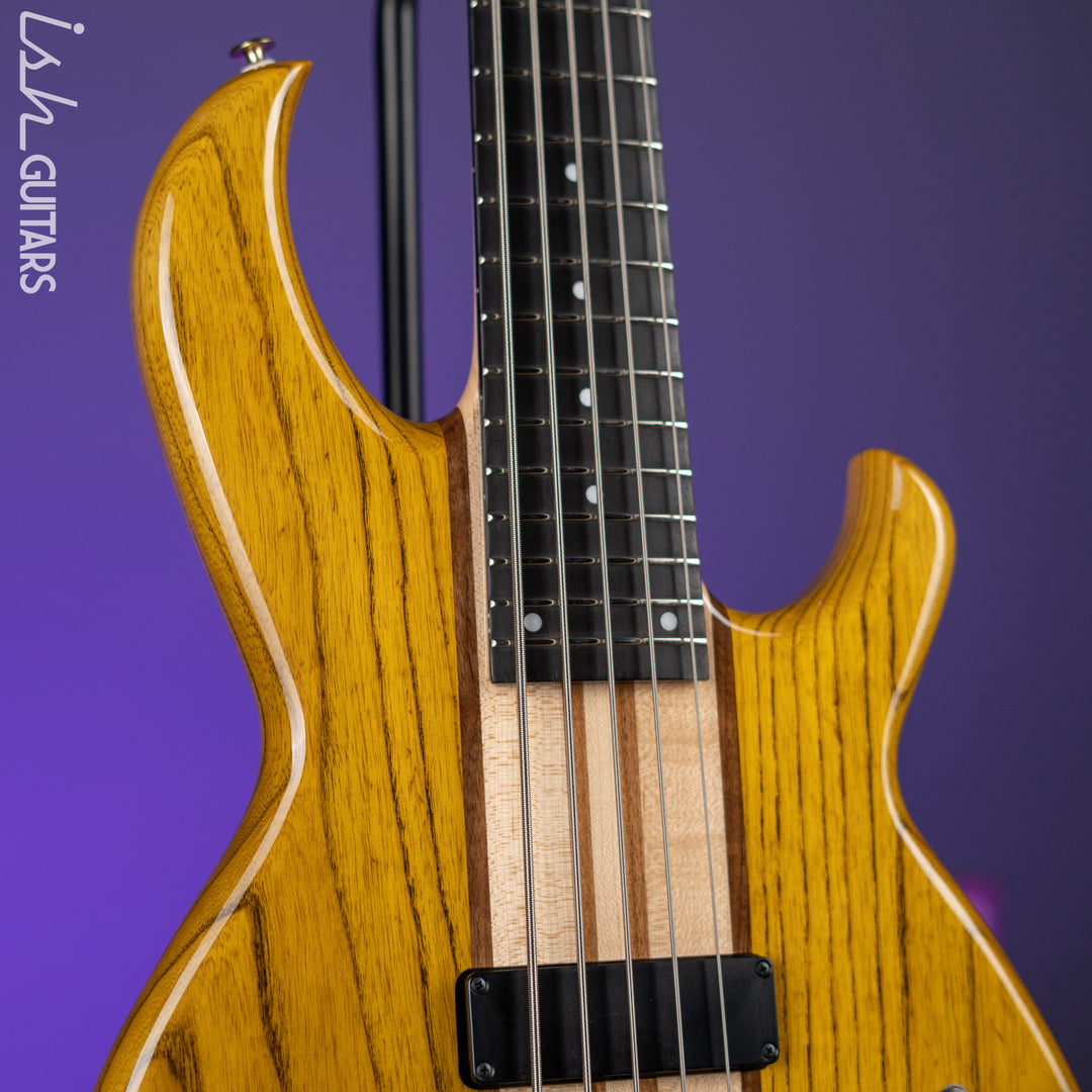 Aria Pro II SB-1000 5-String Bass Natural Oak