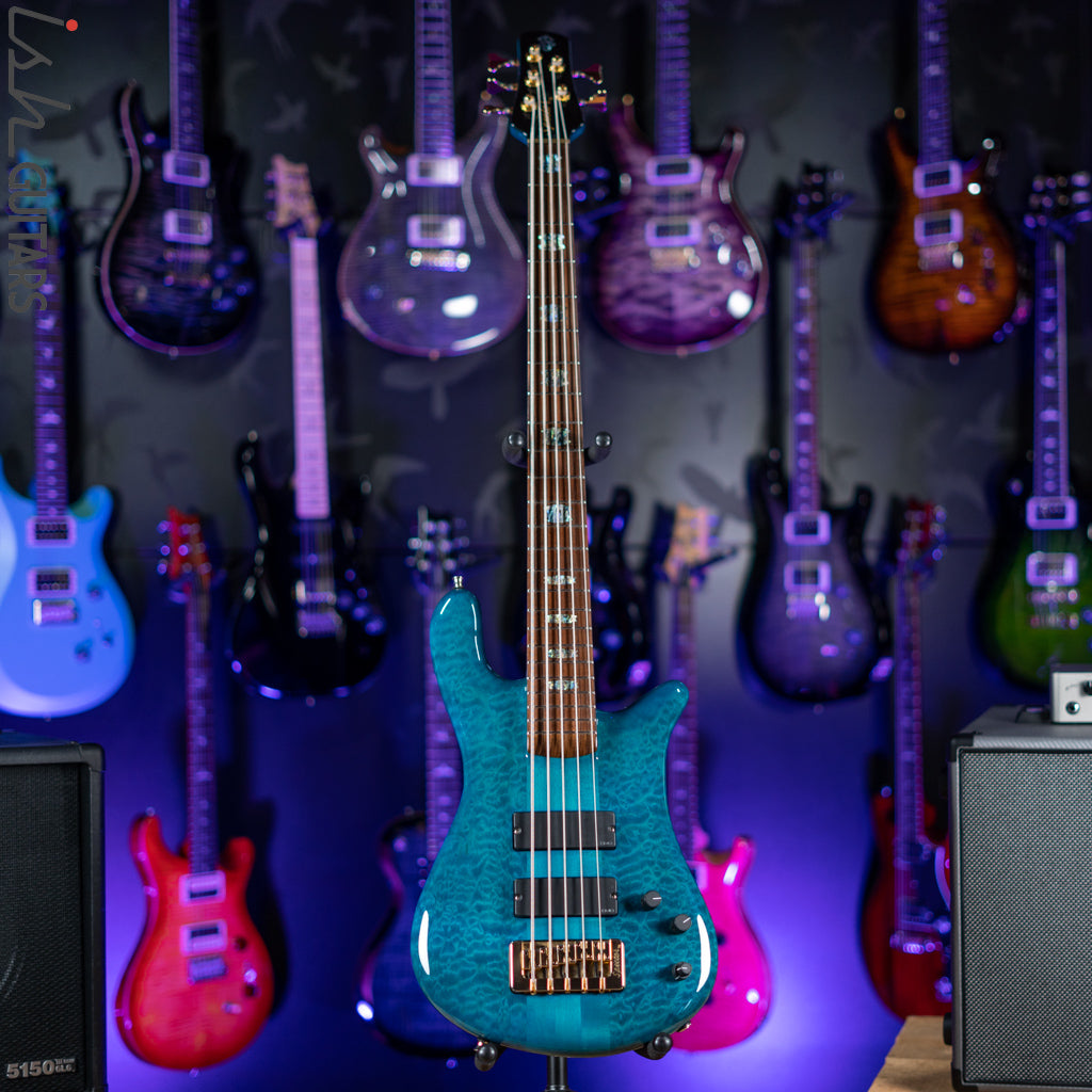 2009 Spector USA NS-5XL Peacock Blue