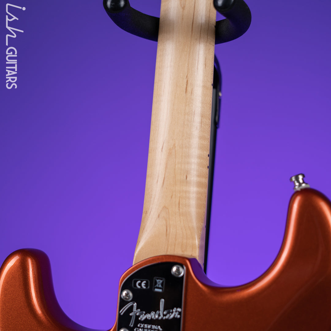 2016 Fender American Elite Stratocaster HSS Shawbucker Autumn Blaze Metallic