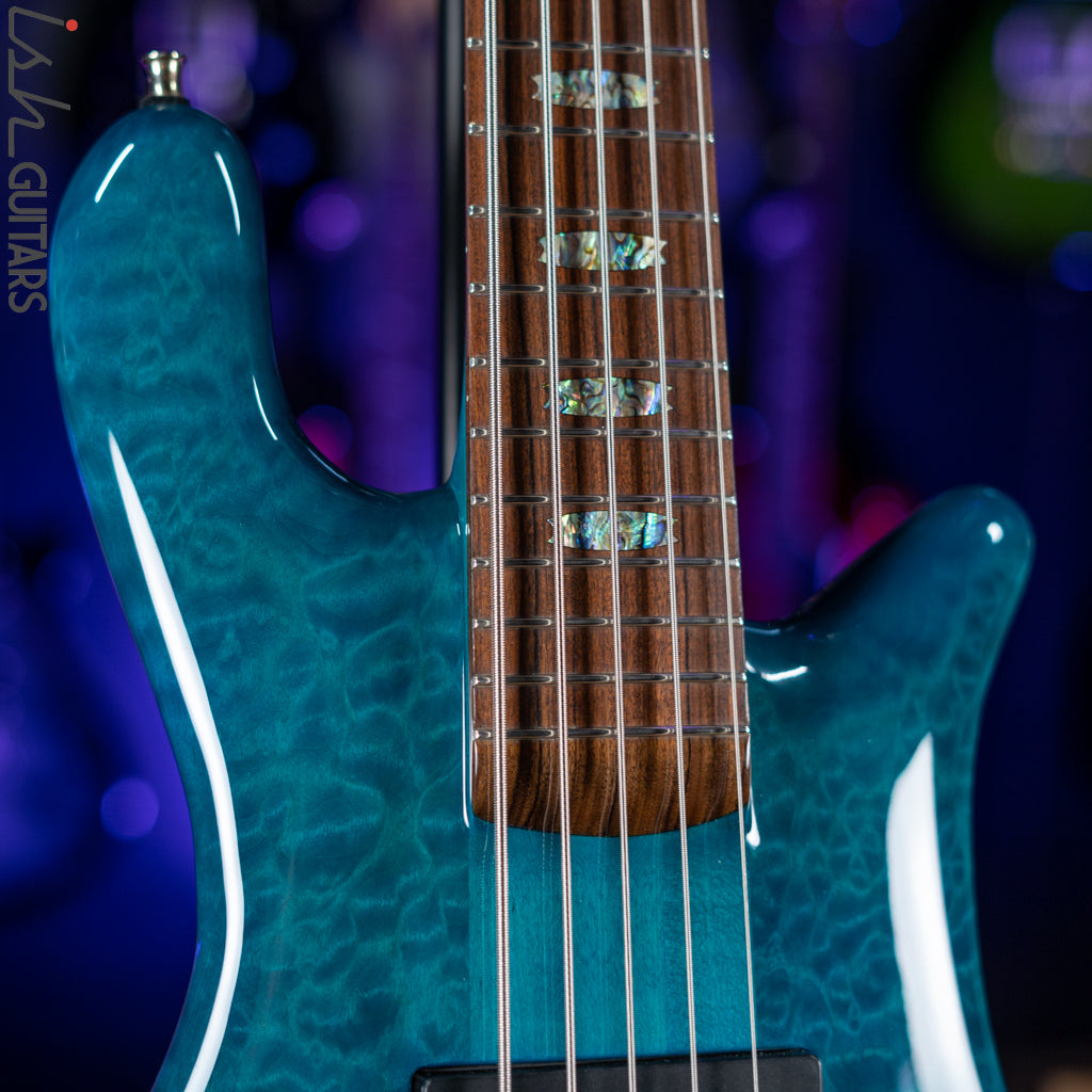 2009 Spector USA NS-5XL Peacock Blue