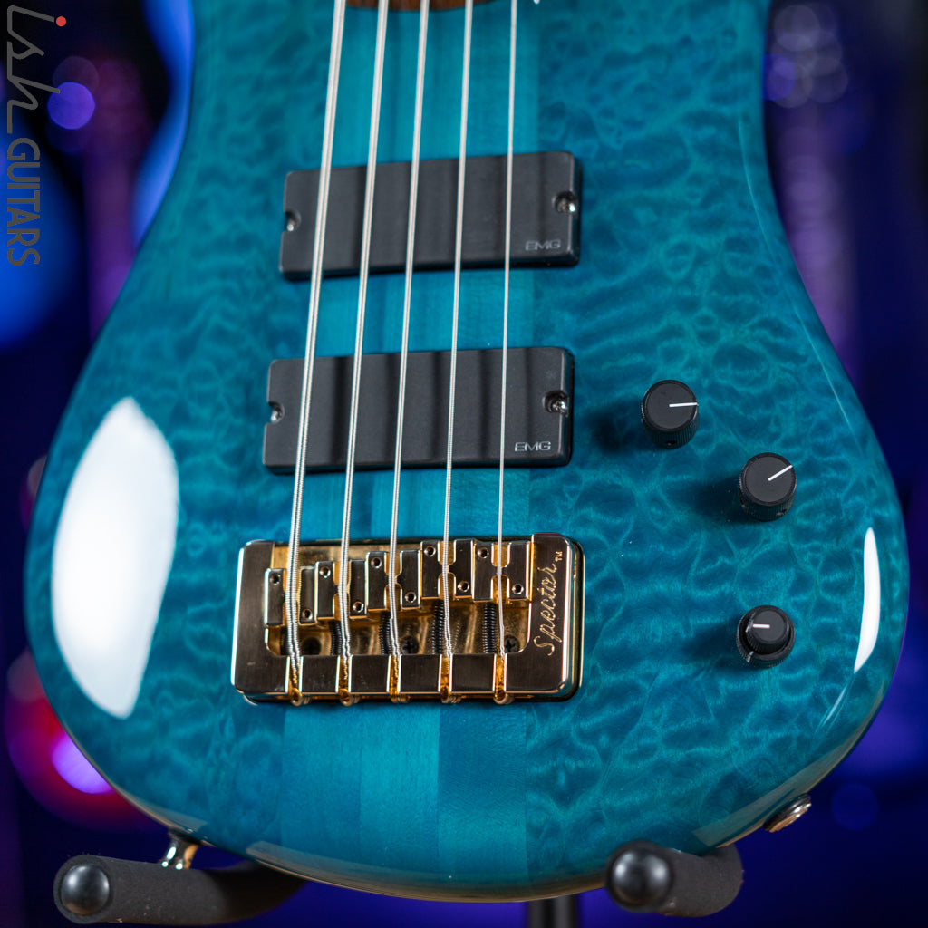 2009 Spector USA NS-5XL Peacock Blue