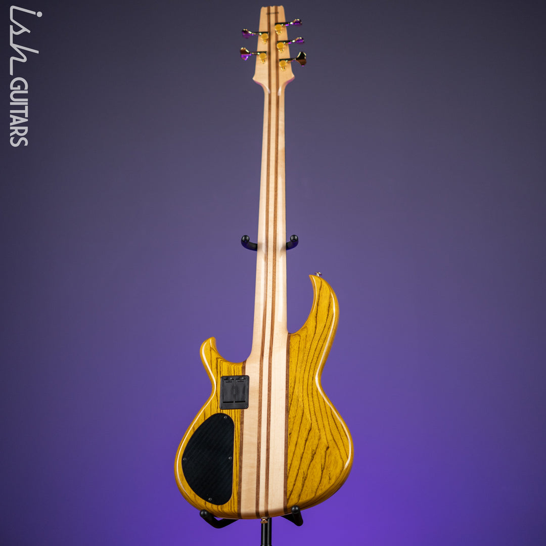 Aria Pro II SB-1000 5-String Bass Natural Oak