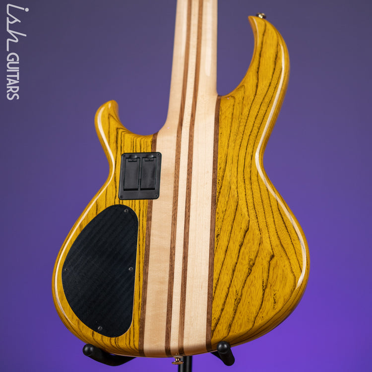 Aria Pro II SB-1000 5-String Bass Natural Oak – Ish Guitars