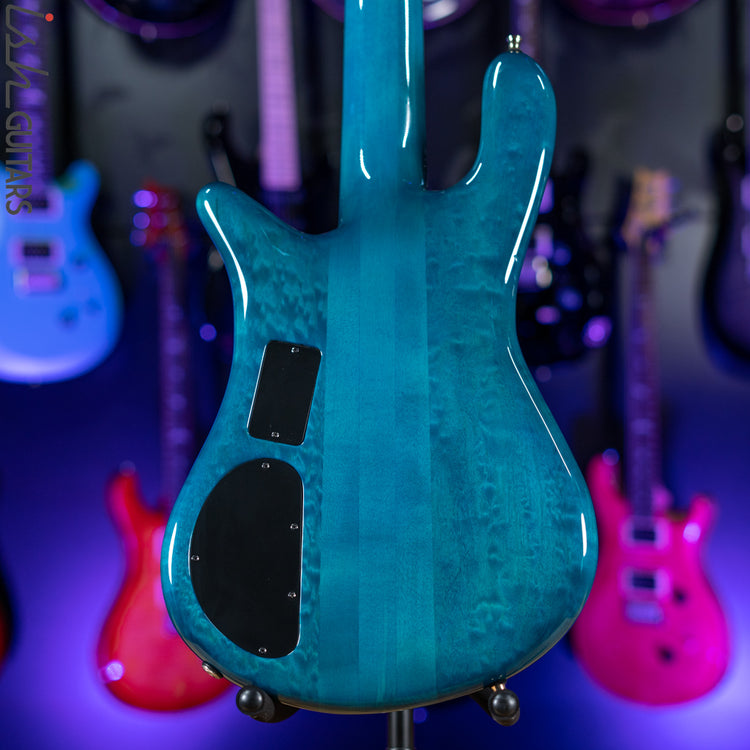 Spector 2009 Spector USA NS-5XL Peacock Blue – Ish Guitars