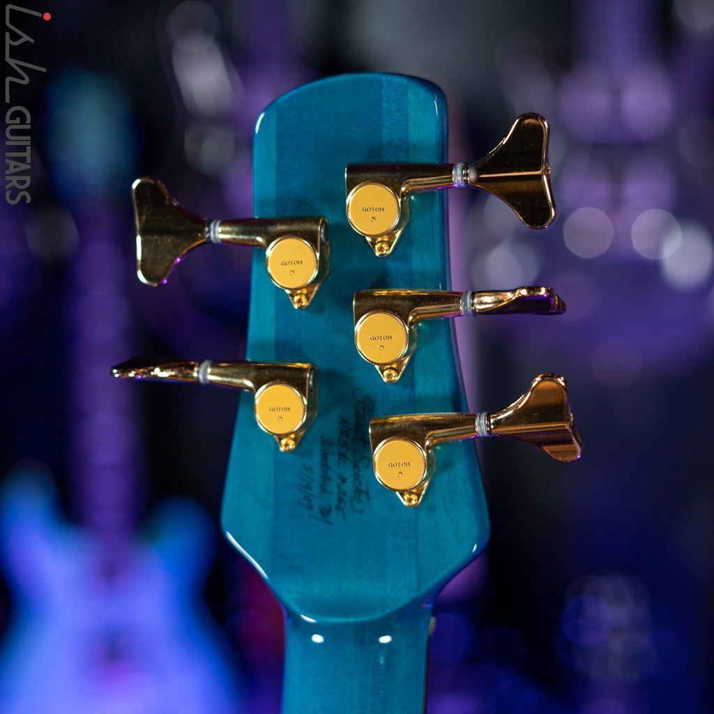 2009 Spector USA NS-5XL Peacock Blue
