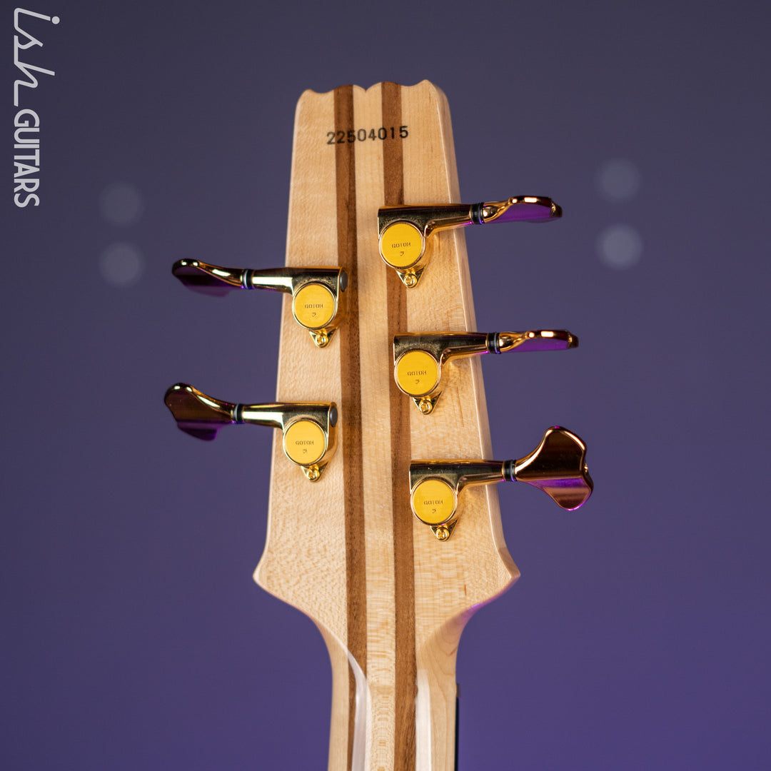 Aria Pro II SB-1000 5-String Bass Natural Oak