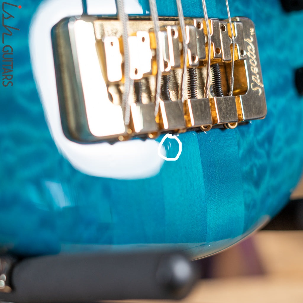 2009 Spector USA NS-5XL Peacock Blue
