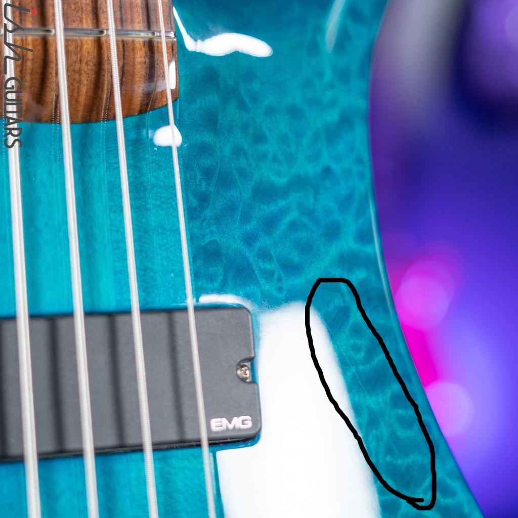 2009 Spector USA NS-5XL Peacock Blue