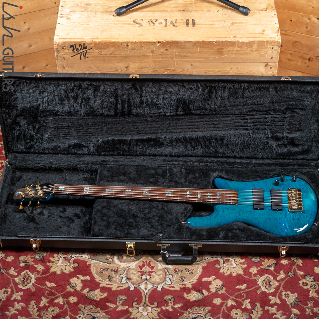 2009 Spector USA NS-5XL Peacock Blue