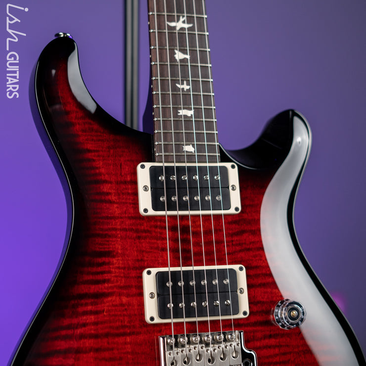 PRS CE 24 Electric Guitar Fire Red Burst Smokewrap Custom Color