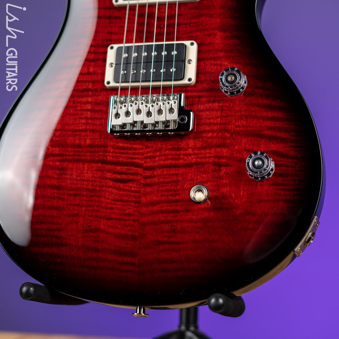 PRS CE 24 Electric Guitar Fire Red Burst Smokewrap Custom Color