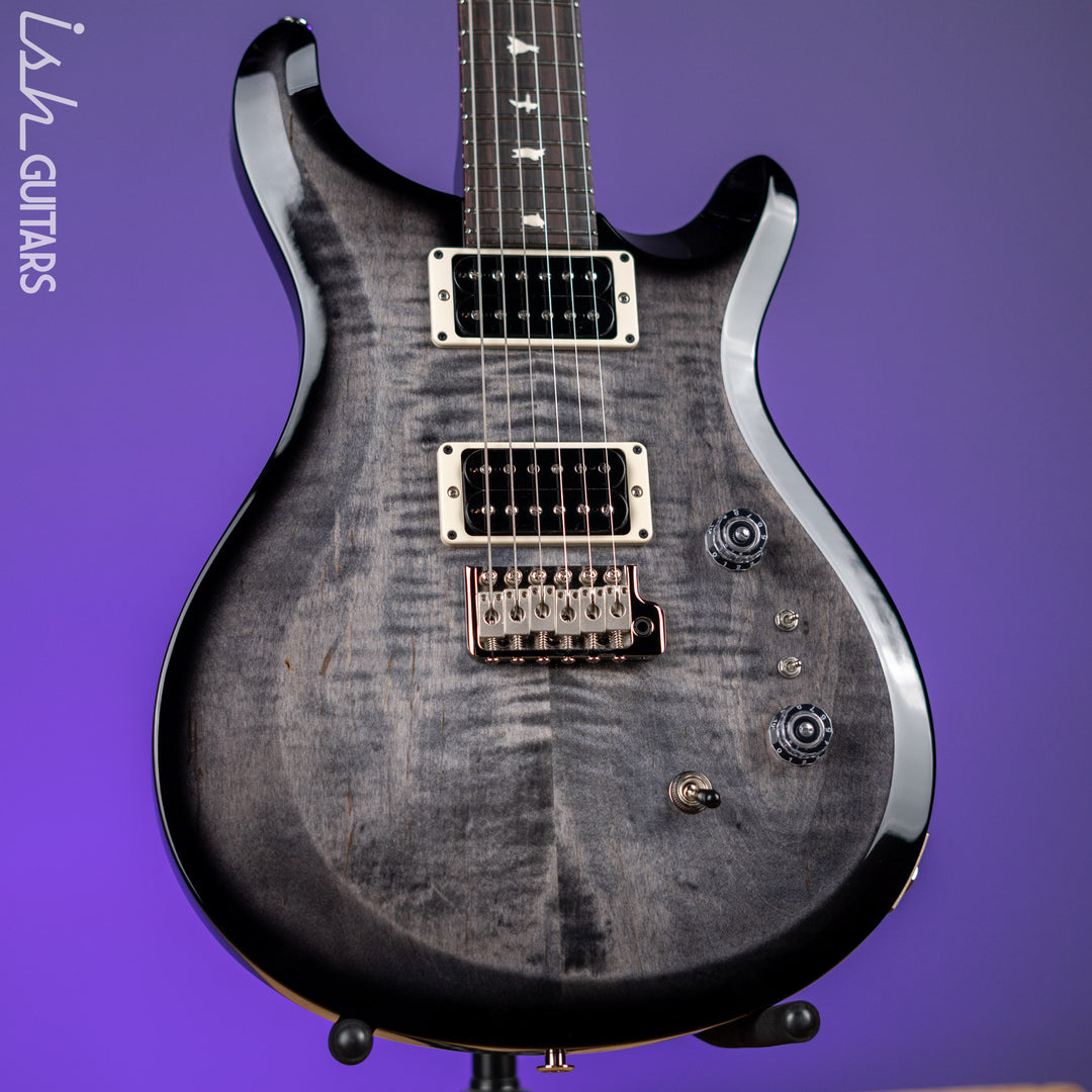 PRS S2 Custom 24-08 Faded Grey Black w/ Black Wrap