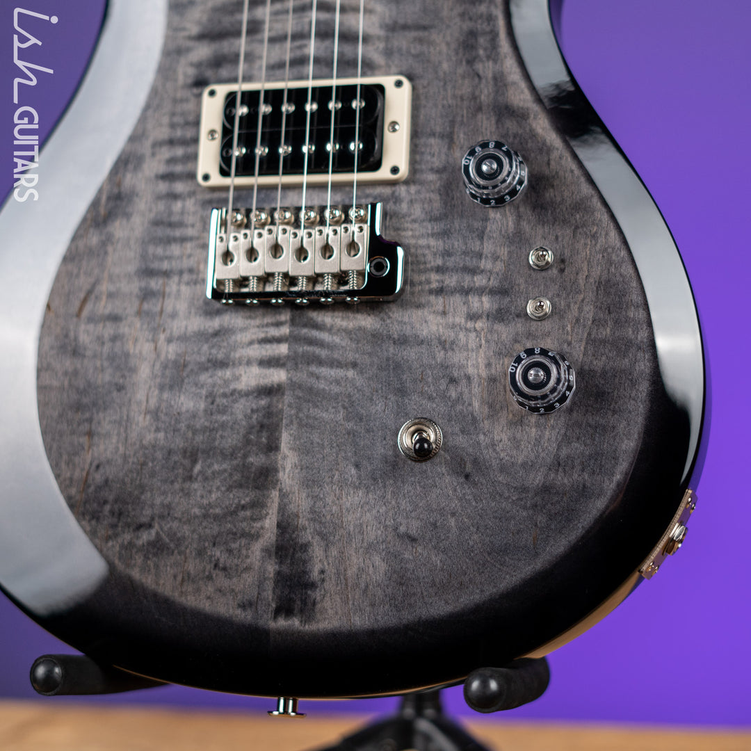 PRS S2 Custom 24-08 Faded Grey Black w/ Black Wrap