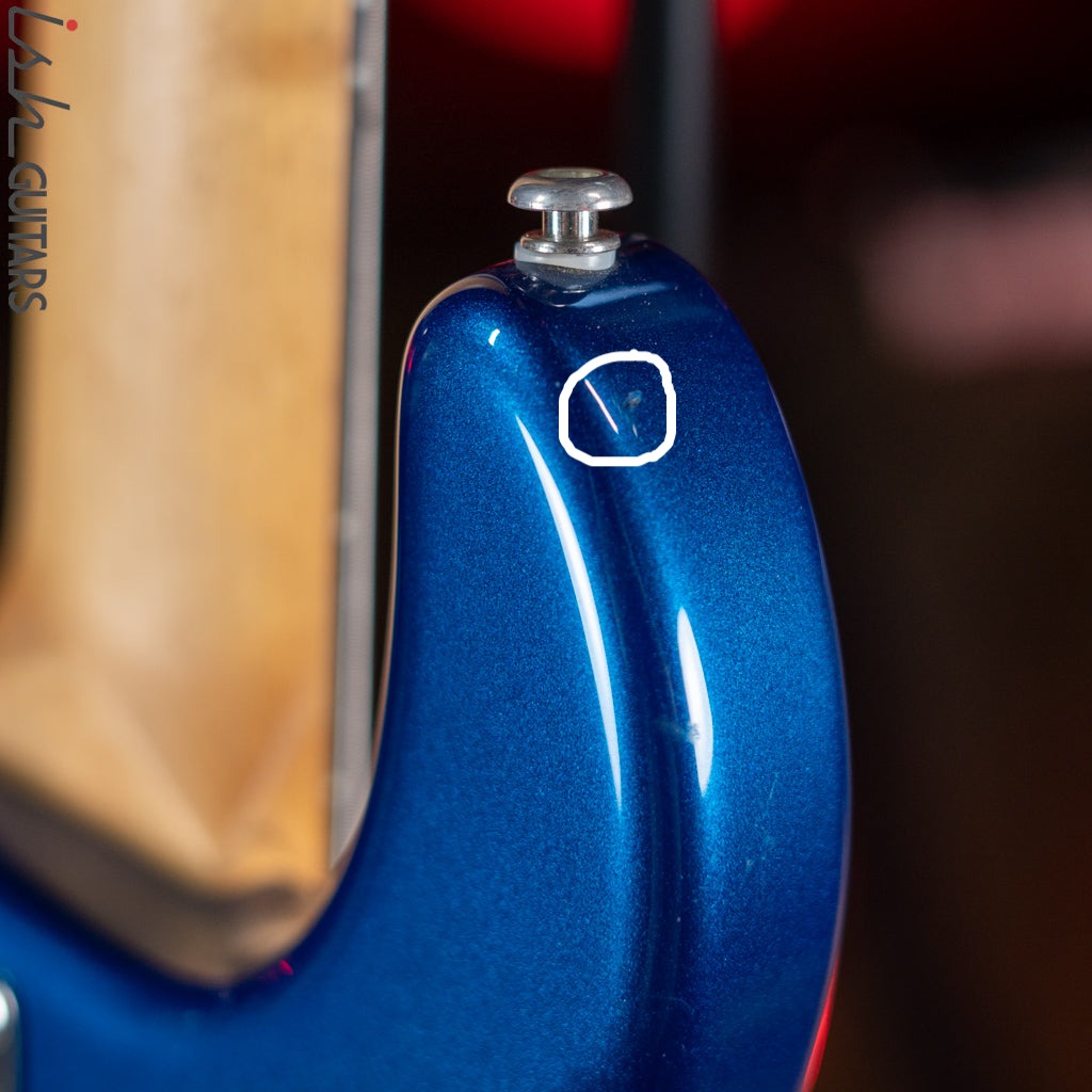 2008 Ernie Ball Music Man Stingray 5 HH Blue Pearl