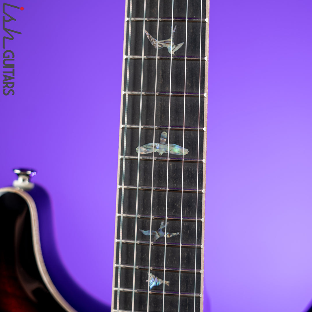 PRS SE Hollowbody II Piezo Electric Guitar Black Gold Sunburst