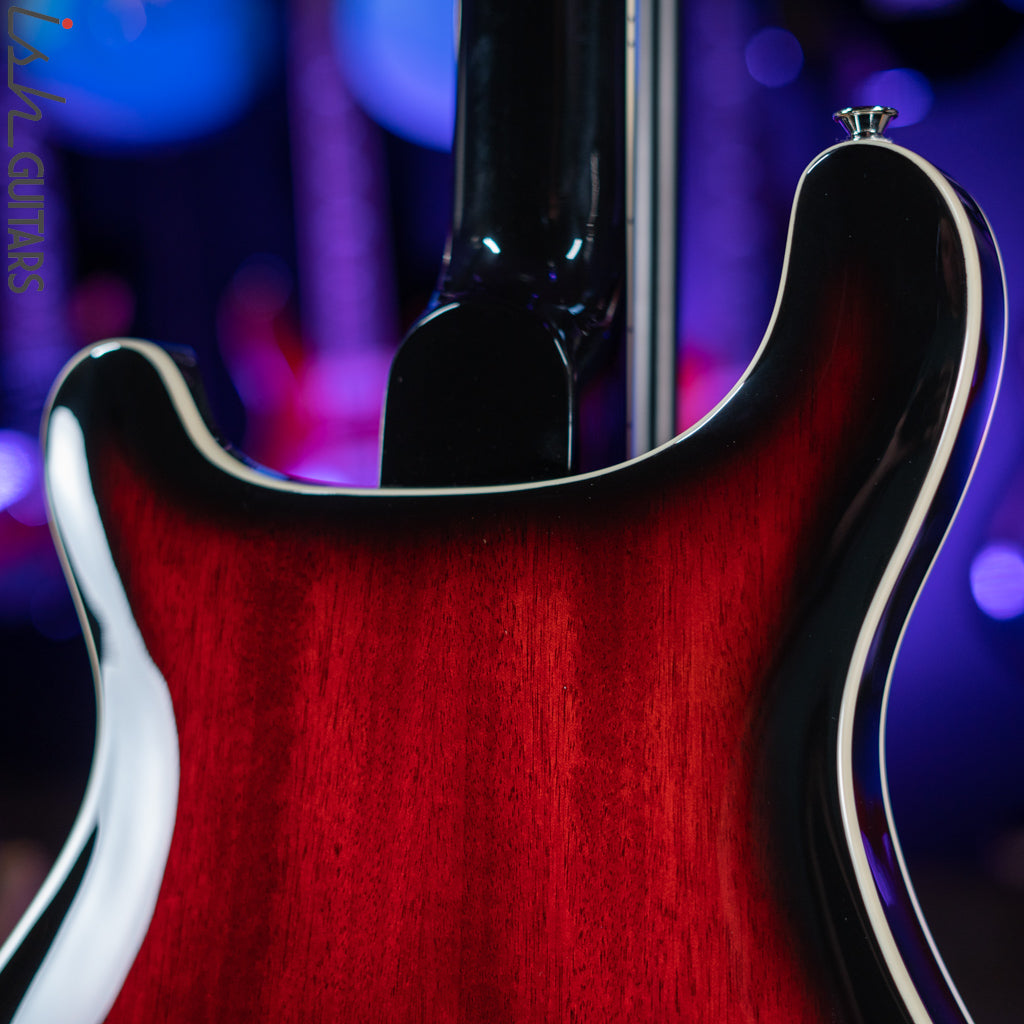 2021 PRS SE Hollowbody Standard Electric Guitar Fire Red Burst