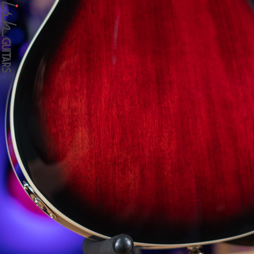 2021 PRS SE Hollowbody Standard Electric Guitar Fire Red Burst