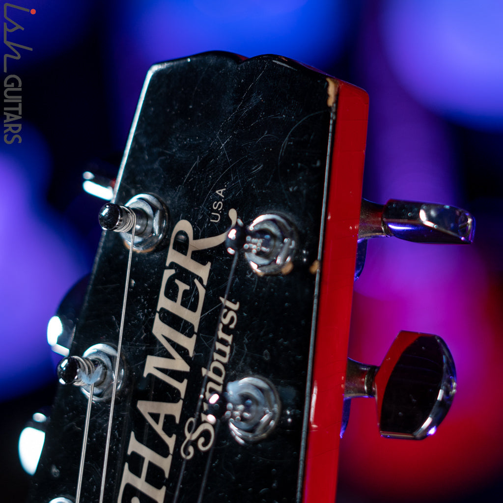 1981 Hamer Sunburst Opaque Red