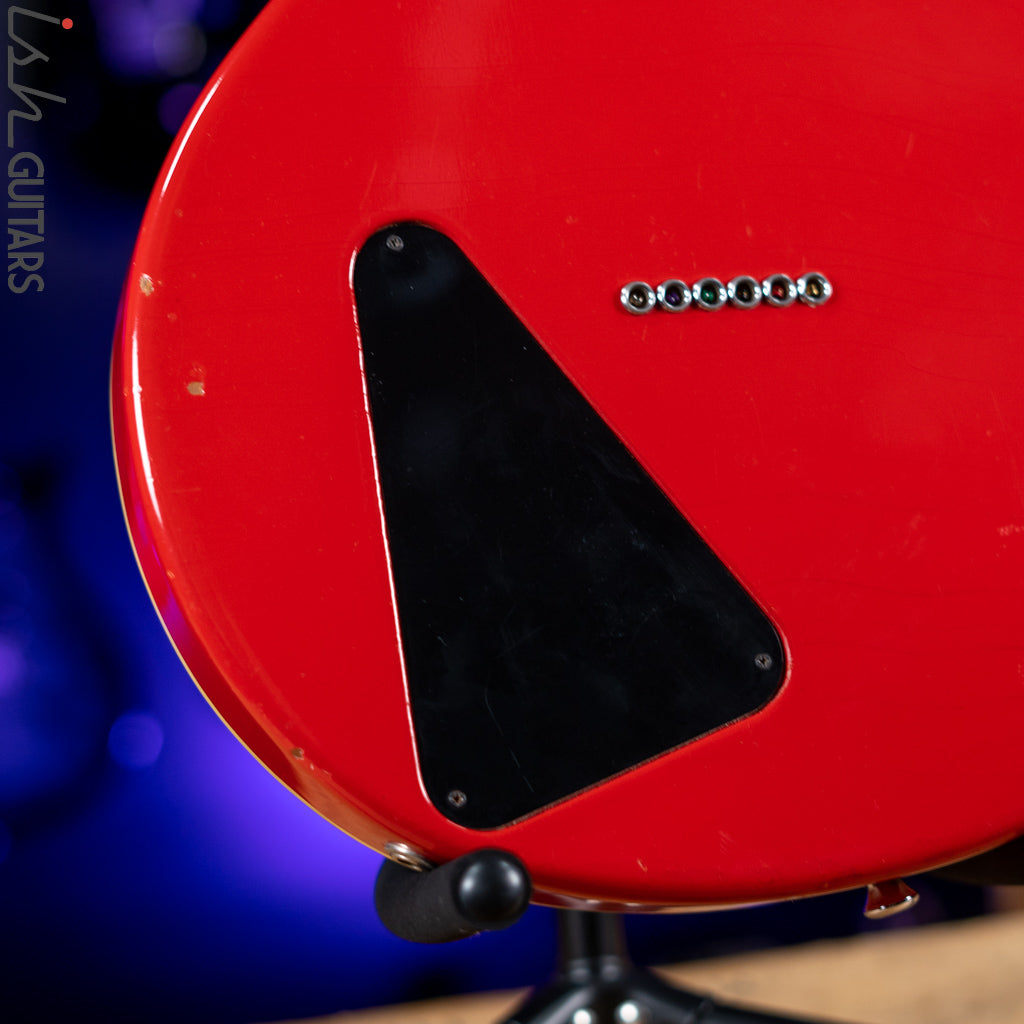 1981 Hamer Sunburst Opaque Red