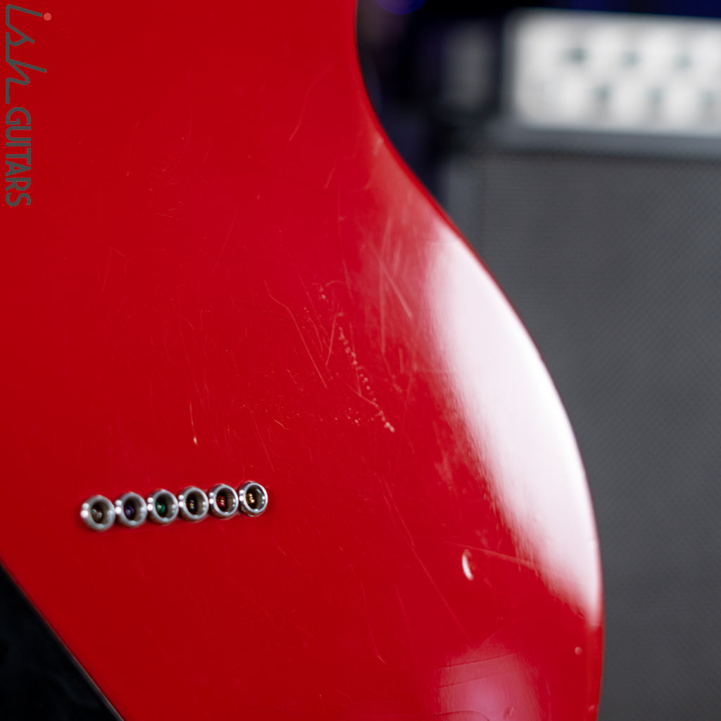 1981 Hamer Sunburst Opaque Red