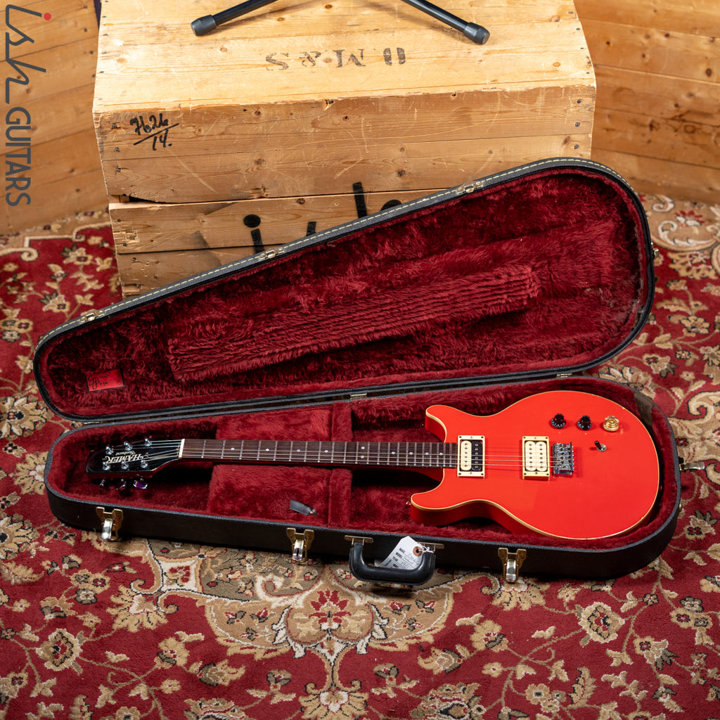 1981 Hamer Sunburst Opaque Red